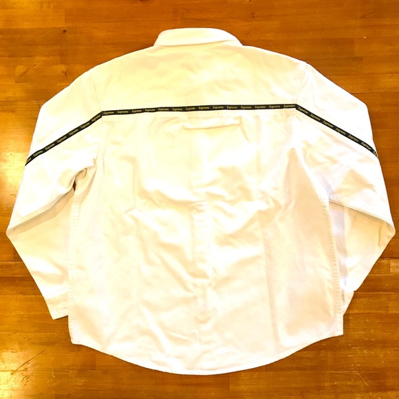 SUPREME Logo Tape Workshirt - Picture 5 of 10